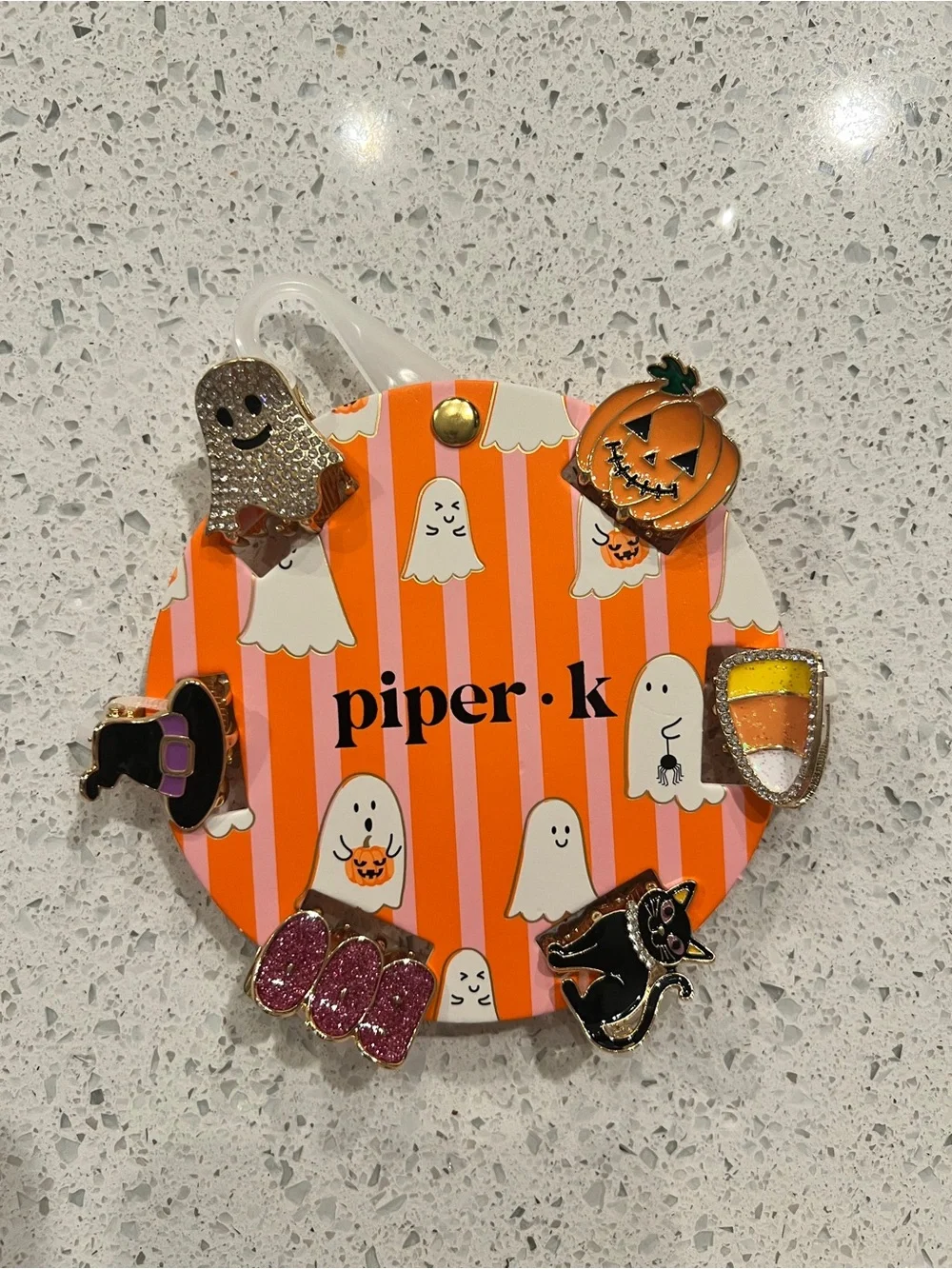 Piper K Halloween Hair Clip Set -
